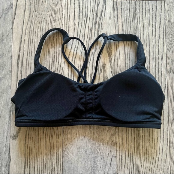 Lululemon Free To Be Bra Black 8 - Picture 6 of 8